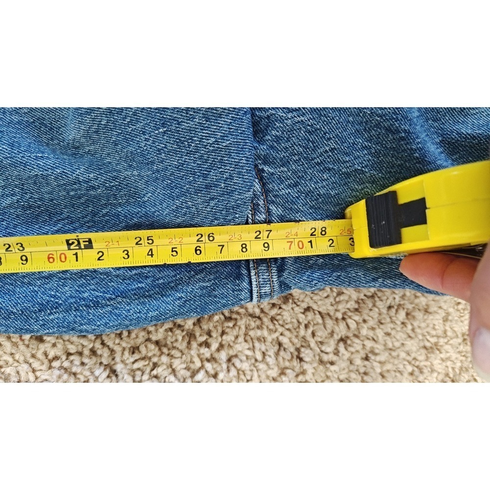 Madewell The Perfect Vintage Jean Size 29 Blue‎ High Rise Raw Hem Denim Pants - Picture 11 of 12